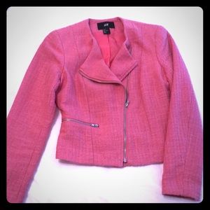 H&M pink blazer